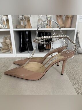 Jimmy Choo Saeda Heels 39.5